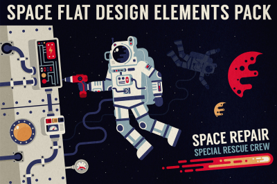 Space Design Elements Pack