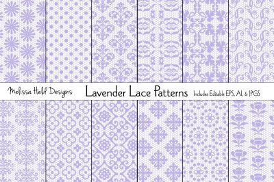 Lavender Lace Patterns