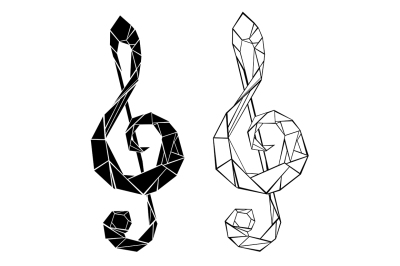 Polygonal Musical Symbol