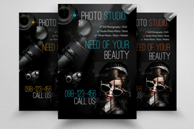 Photography Studio Business Flyer