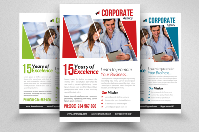 Insurance Company Business Flyer