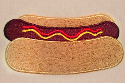 Hot Dog | Applique Embroidery