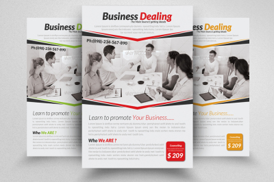 Corporate Business Flyer Template