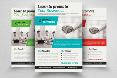 Business Dealer Agency Flyers 