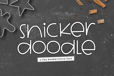 Snickerdoodle - A Cute Handwritten Font