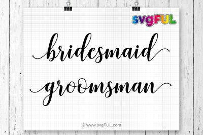 Download Bridesmaid Svg Groomsman Svg Wedding Svg Marriage Svg Silhouette Free Download Free Svg Designs Innovation