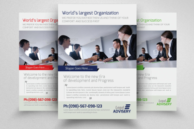 Business Dealing Agency Flyers 