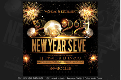 New Year Party Flyer