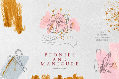 Peonies & Manicure