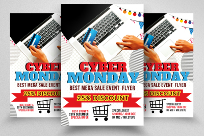 Cyber Monday Flyer Template