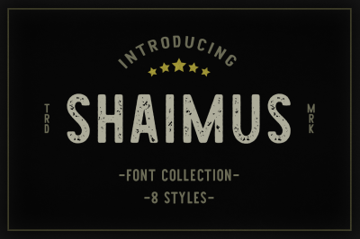 Shaimus Font Collection