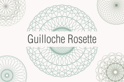 Guilloche Rosette