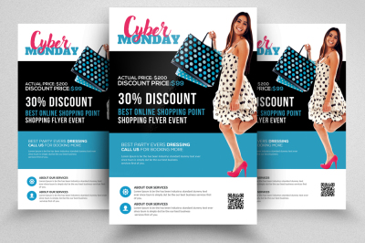 Cyber Monday Flyer Template