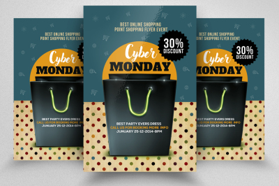 Cyber Monday Flyer Template