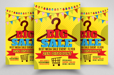 Big Sale Offer Flyer Template