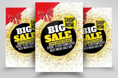 Big Sale Discount Offer Flyer Template