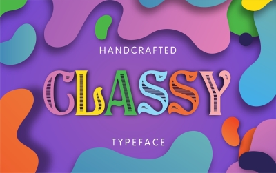 Classy - vintage font
