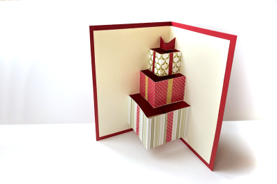 Gift Box Pop Up Card | SVG | PDF | DXF
