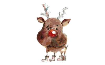 christmas deer