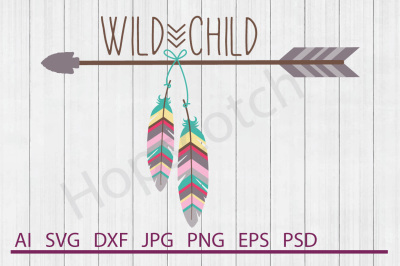 Feather SVG, Feather DXF, Cuttable File