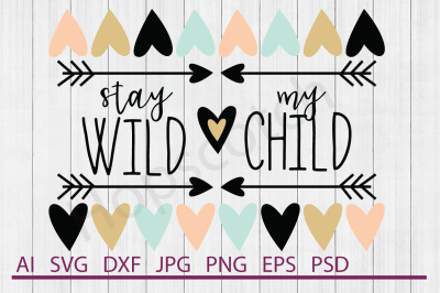 Heart Border SVG, Heart Border DXF, Cuttable File