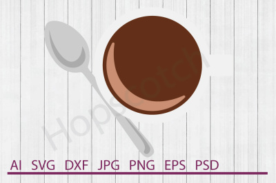 Coffee SVG, Coffee DXF, Cuttable File