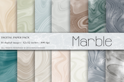 Abstract Marble Digital Paper
