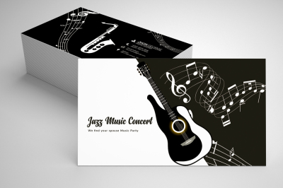 Musical Band Business Card