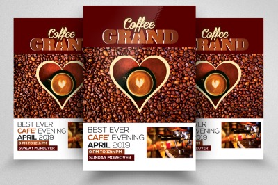 Coffee Shop Flyer Template