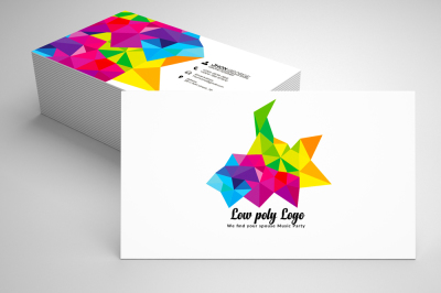 Abstract Business Card Template