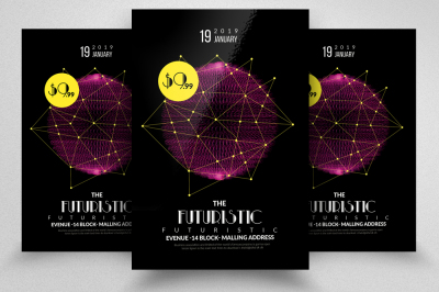 Futuristic Flyer Template