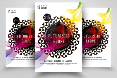 Futuristic Flyer Template