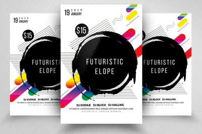 Futuristic Flyer Template