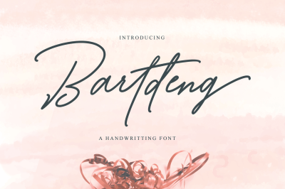 Bartdeng Handwritten Font | NEW