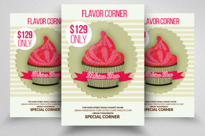 Ice Cream Flyer Template