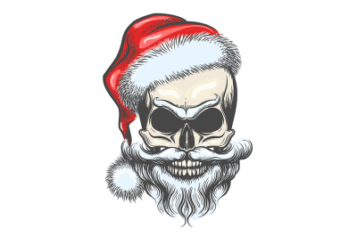 The skull of Santa Claus