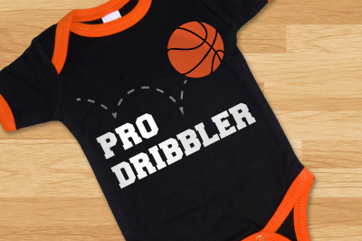 Basketball Pro Dribbler | SVG | PNG | DXF