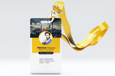 Business Id Card Template