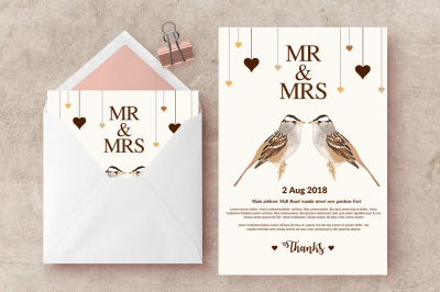 Wedding Invitation Card