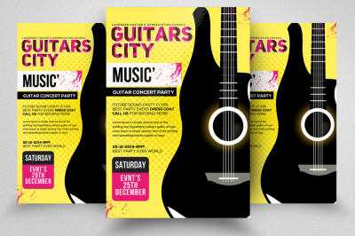 Music Concert Flyer Template