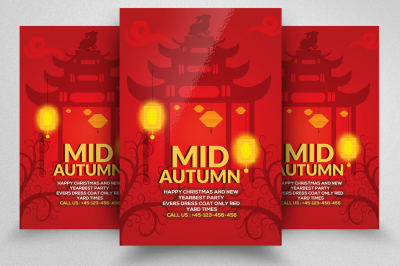 Mid Autumn Festival Flyer 