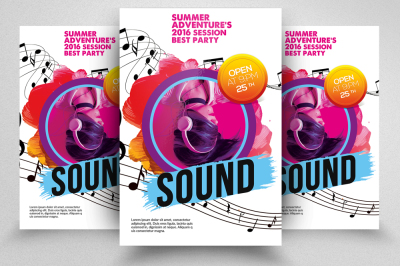 Musical Flyer Template