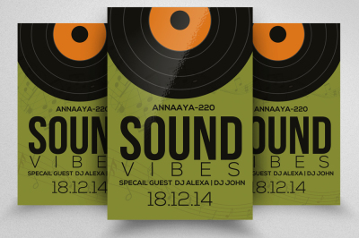 Musical Party Flyer Template