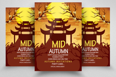 Mid Autumn Festival Flyer 