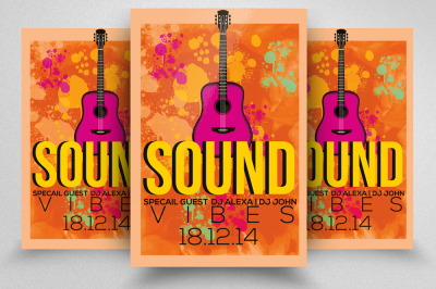 Music Concert Flyer Template