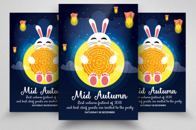 Mid Autumn Flyer Template