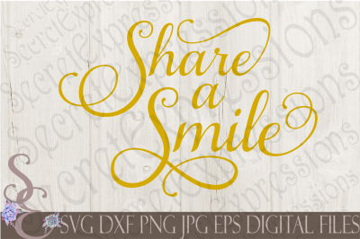 Share A Smile SVG