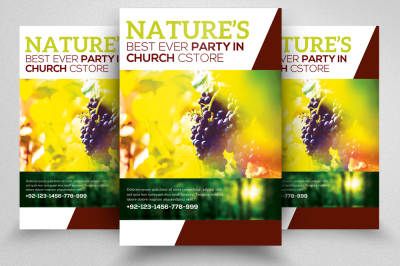 The Nature Flyer Template