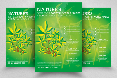 The Nature Flyer Template