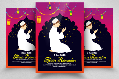 Ramadan Kareem Flyer Template